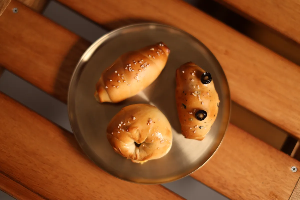 소금빵 플레이트